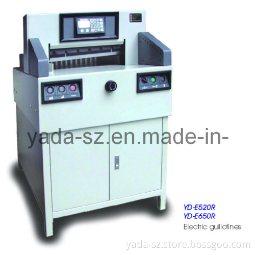 Program-Control Paper Guillotine (YD-E520R /YD-E650R)